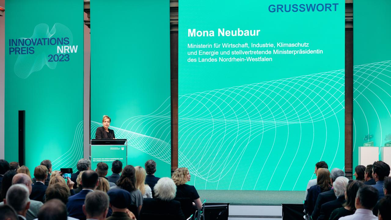 Verleihung des Innovationspreis NRW 2023